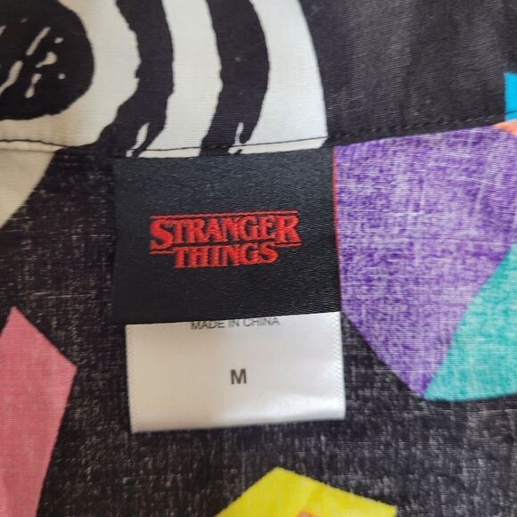 STRANGER THINGS Eleven official retro 80s style short‎ sleeve Target romper M - Picture 6 of 10